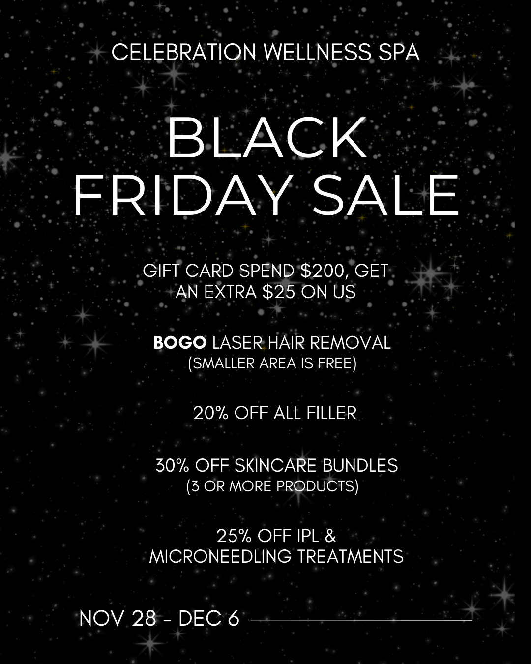 Black Friday Specials Poster (Instagram Post (45))