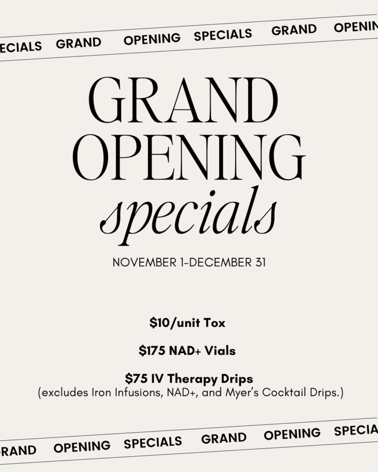 Grand Opening Specials